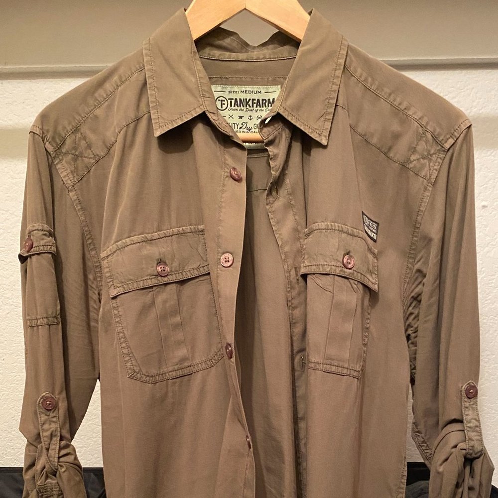 Mens Roll-Up Long Sleeve